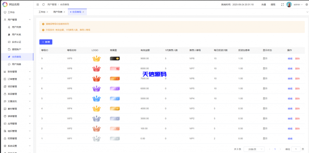 图片[18]-多语言理财项目充电宝影视基金USDT金融货币投资系统源码/19种语言可自定义扩展语言-天信源码网-精品源码网站