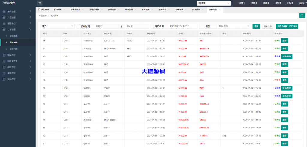 图片[25]-微盘微交易系统｜PC端自适应布局＋单控全控后台管理-天信源码网-精品源码网站