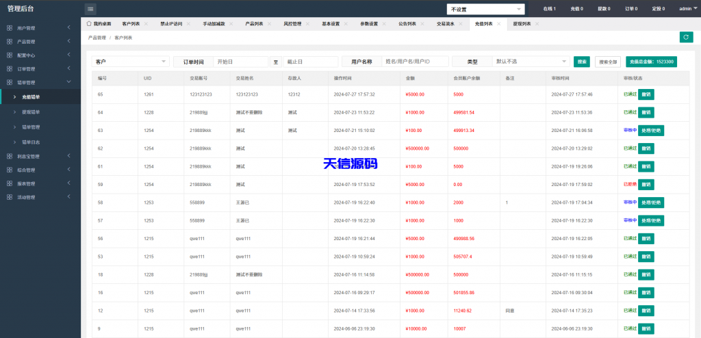 图片[27]-微盘微交易系统｜PC端自适应布局＋单控全控后台管理-天信源码网-精品源码网站