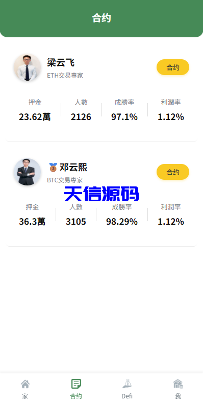 图片[2]-多语言量化交易所系统/跟单交易/量化交易/Defi投资系统-天信源码网-精品源码网站